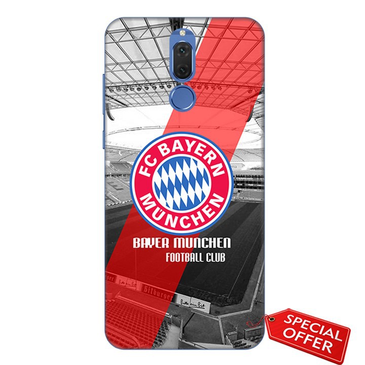 Ốp lưng Huawei Nova 2i- nhựa dẻo Silicone in hình Câu lạc bộ Bayer Munich (Sọc đỏ chéo)