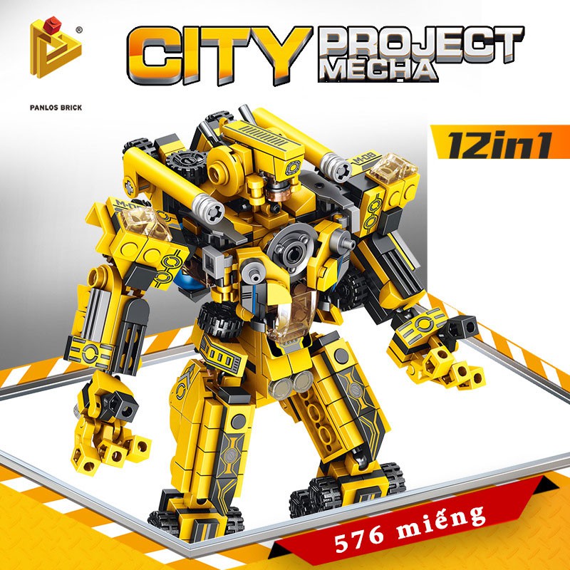 Đồ Chơi Lắp Ráp Trẻ Em -MECHA 12 trong 1