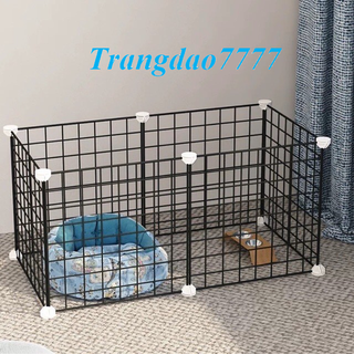 6 Miếng Ghép Lưới Sắt Thông Minh Ghép Hàng Rào Chuồng Quây Chó Mèo Gà Chim Rùa