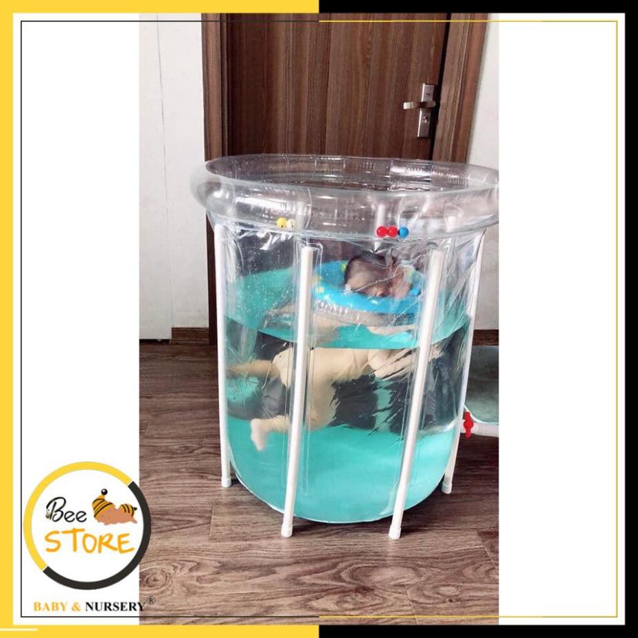 [MỞ KHO SỈ BÁN LẺ] Bể bơi thành cao 80x80cm Doctor Dolphin cho bé