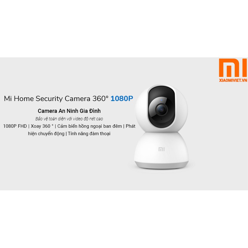 [BẢN QUỐC TẾ] Camera Xiaomi Mija Xoay 360 độ Ip 1080p góc 115 - DIGIWORD phân phối -(Nguyên seal - Không Có Củ sạc) | BigBuy360 - bigbuy360.vn