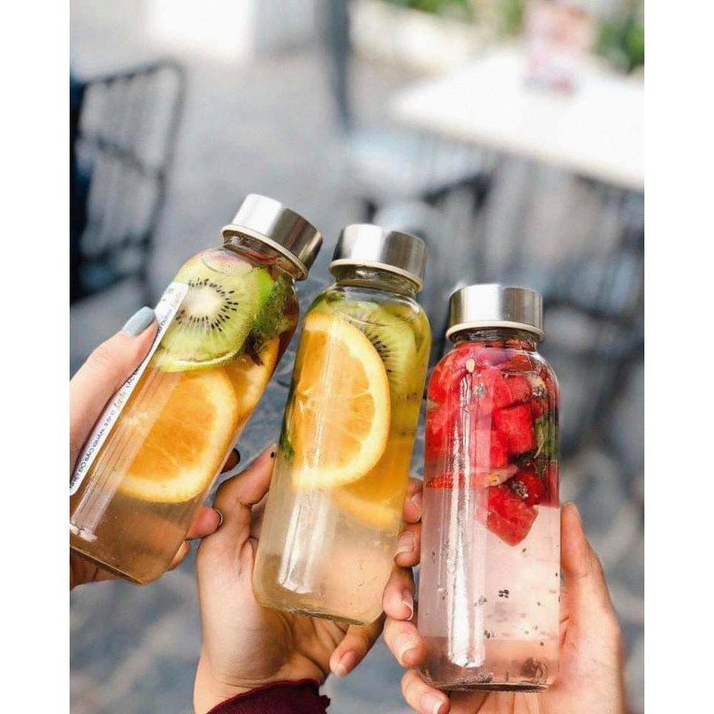 Combo 5 chai thủy tinh nắp dây 55,000 vnđ