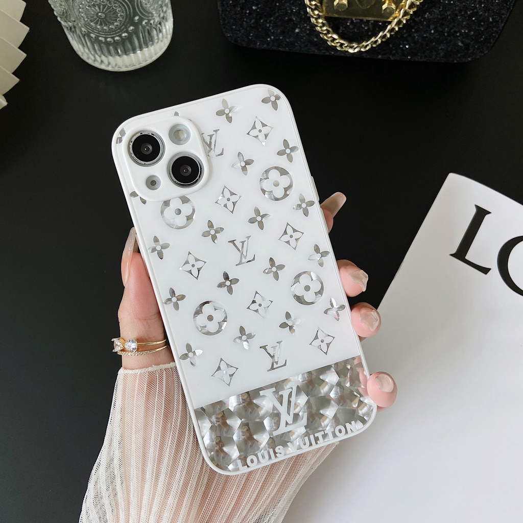 Ốp Điện Thoại Nhựa Acrylic In Logo LV Sang Trọng Cho iphone 13 Pro Max i13 13pro 11ProMax i11 iX Xs Xs Max 12Pro 12 Pro Max