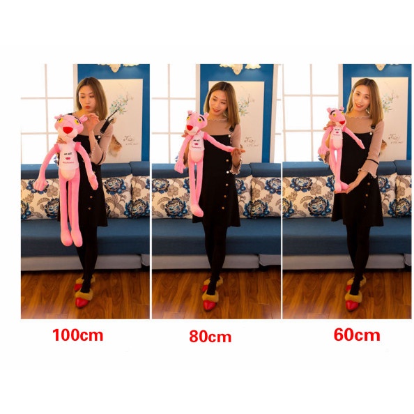 Báo Hồng Pink Panther - Đủ size - 100cm - 130cm-160cm-180cm - Gấu Bông City SHOP MH2T STORE