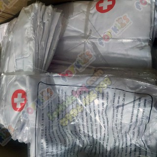 Áo bác sĩ trẻ em có kèm mũ cho trẻ em