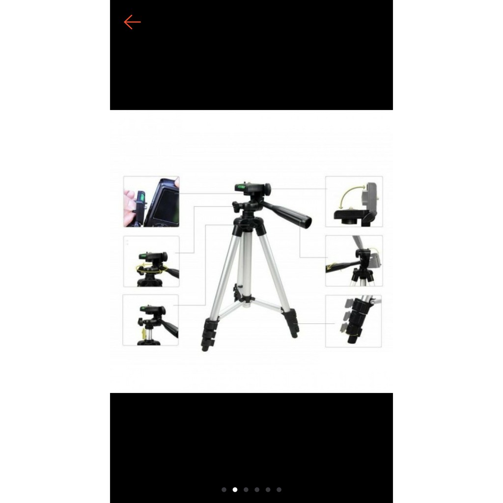 Gậy Tripod Chụp Ảnh Ba Chân Chống Rung, Tiện Lợi Bền Đẹp Khi Đi Du Lịch, Livestream