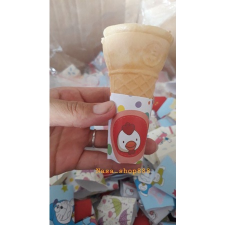 Bịch 50 cái vỏ giấy lót kem tươi