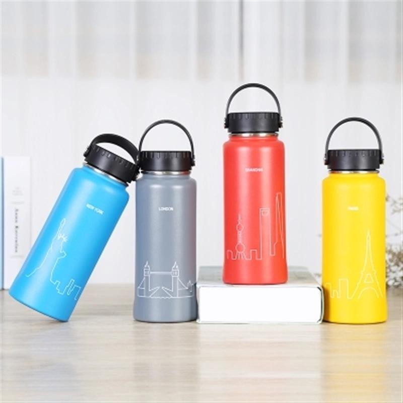 Bình giữ nhiệt Lock&Lock 897ml Riga Tumbler LHC4160 - Hàng chính hãng có khay lưới lọc trà inox và quai xách - JoyMall