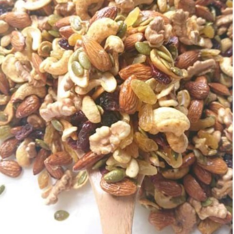 Granola Siêu Hạt Không Đường Nướng Mật Ong Siêu Ngon Ăn Kiêng - Ăn Vặt Cho Bé - Bà Bầu ̣̣(500gr) Nakuso | BigBuy360 - bigbuy360.vn