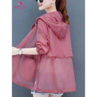 Áo khoác dù nữ 1 lớp kiểu đi biển cực xinh cuốn hút việt hàng mới