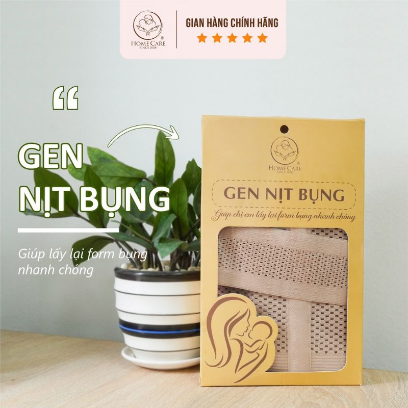 Gen định hình vòng 2 sau sinh Home Care từ cotton co dãn 4 chiều