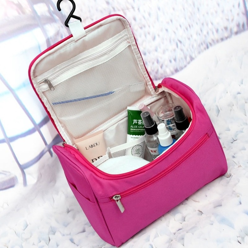Túi đựng mỹ phẩm du lịch cỡ lớn chống thấm nước tiện dụng dành cho nam và nữ