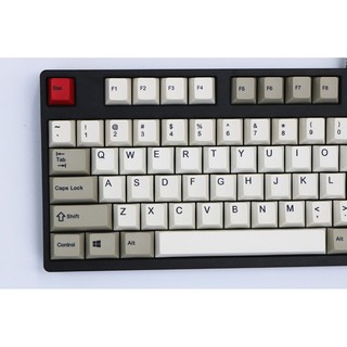 Keycap Set PBT Retro Gray-Beige nút bàn phím cơ