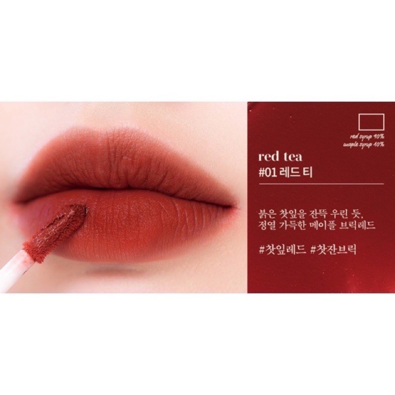 Son Kem Lì Romand Milk Tea Velvet Tint 4.4g chính hãng Hàn Quốc