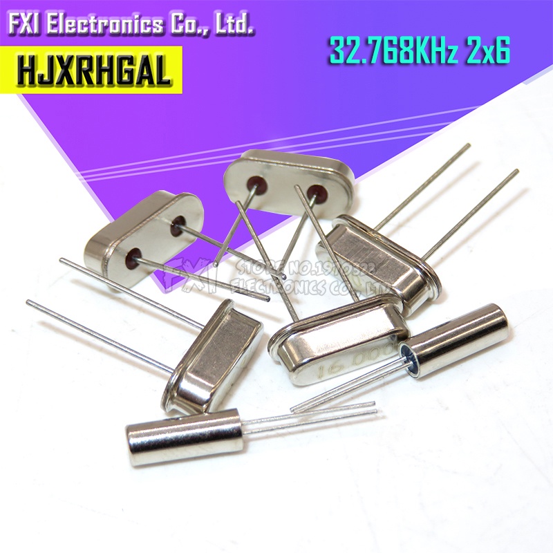 20 Xi Lanh Thạch Anh 2 * 6 32.768KHz Lỗi 20ppm 32.768K 12.5pF Mới