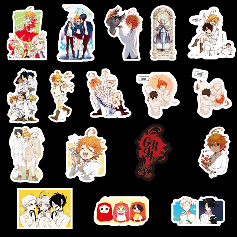 Sticker dán trang trí hình anime chống nước đẹp mắt