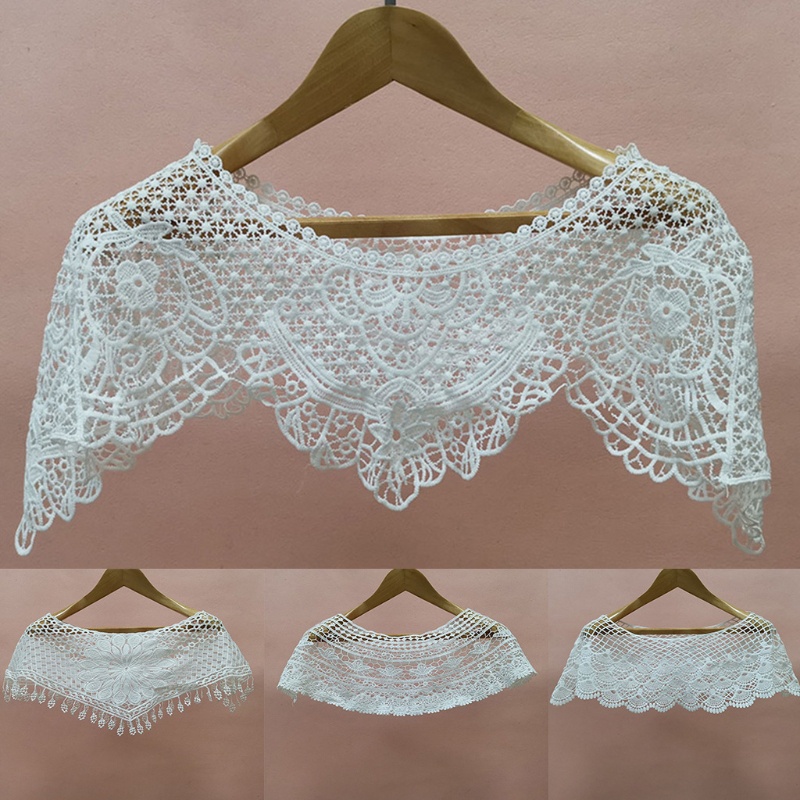 Linh sam Nữ Ngọt Ngào Ren Khăn Choàng Quấn Hoa Cưới Shrug Bolero Cape