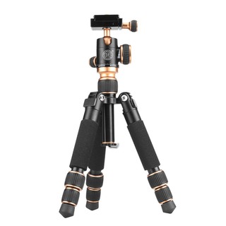 Chân máy ảnh tripod du lịch beike QZSD Q166 gấp gọn 20cm chịu lực 3kg