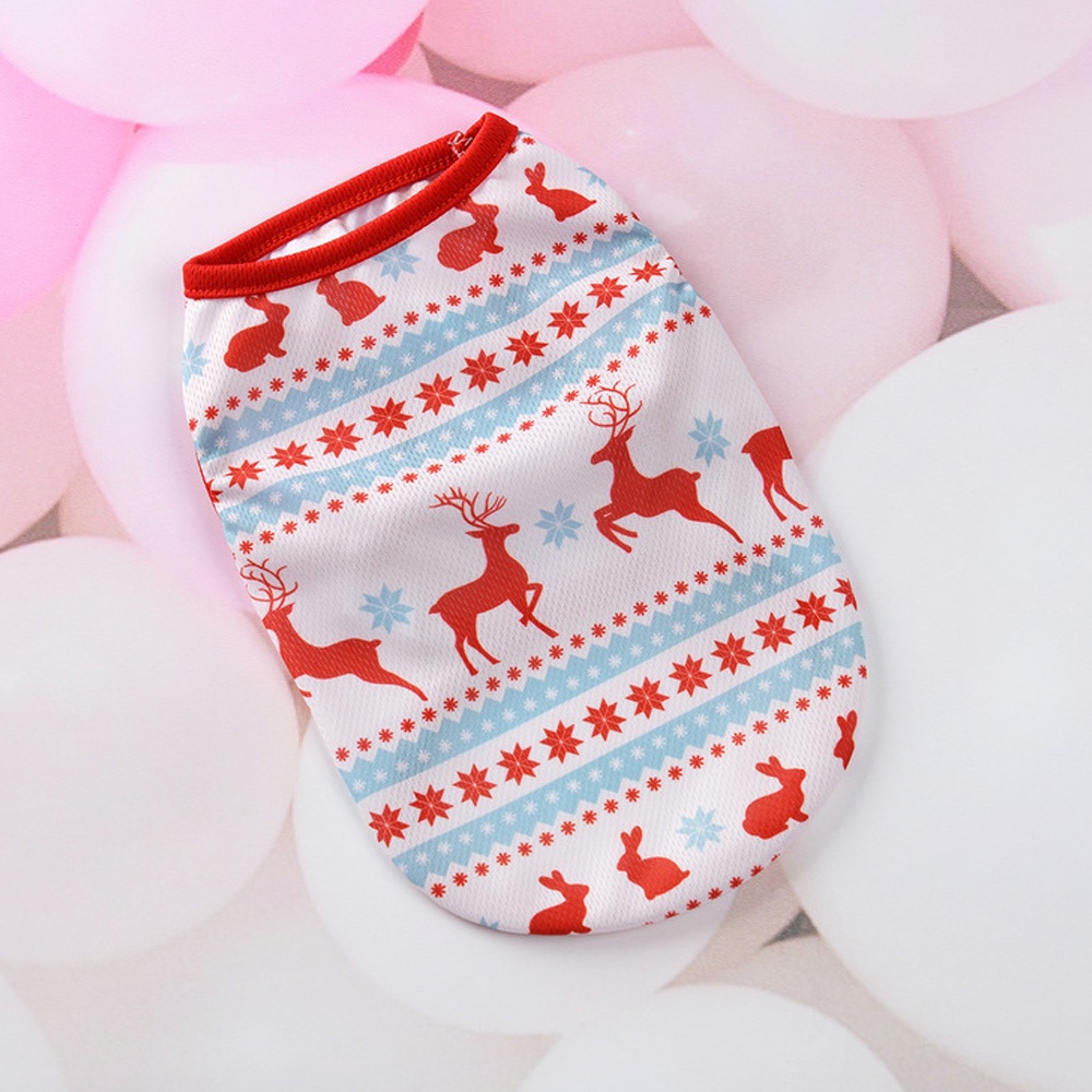 Áo Thun HọA TiếT GiáNg Sinh Cho Thú Cưng