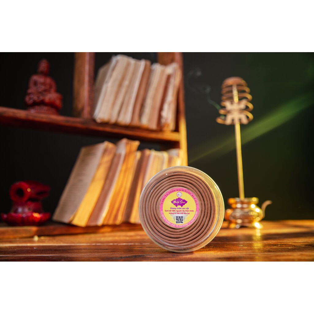 [Trầm Hương Búp Sen] Nhang Khoanh 15h thượng hạng
