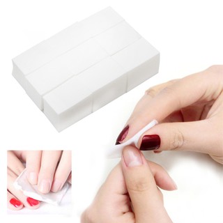 1000pcs Cleaning Cotton Pads Facial Nail Polish Remover Soft Cotton Puffs KNTR