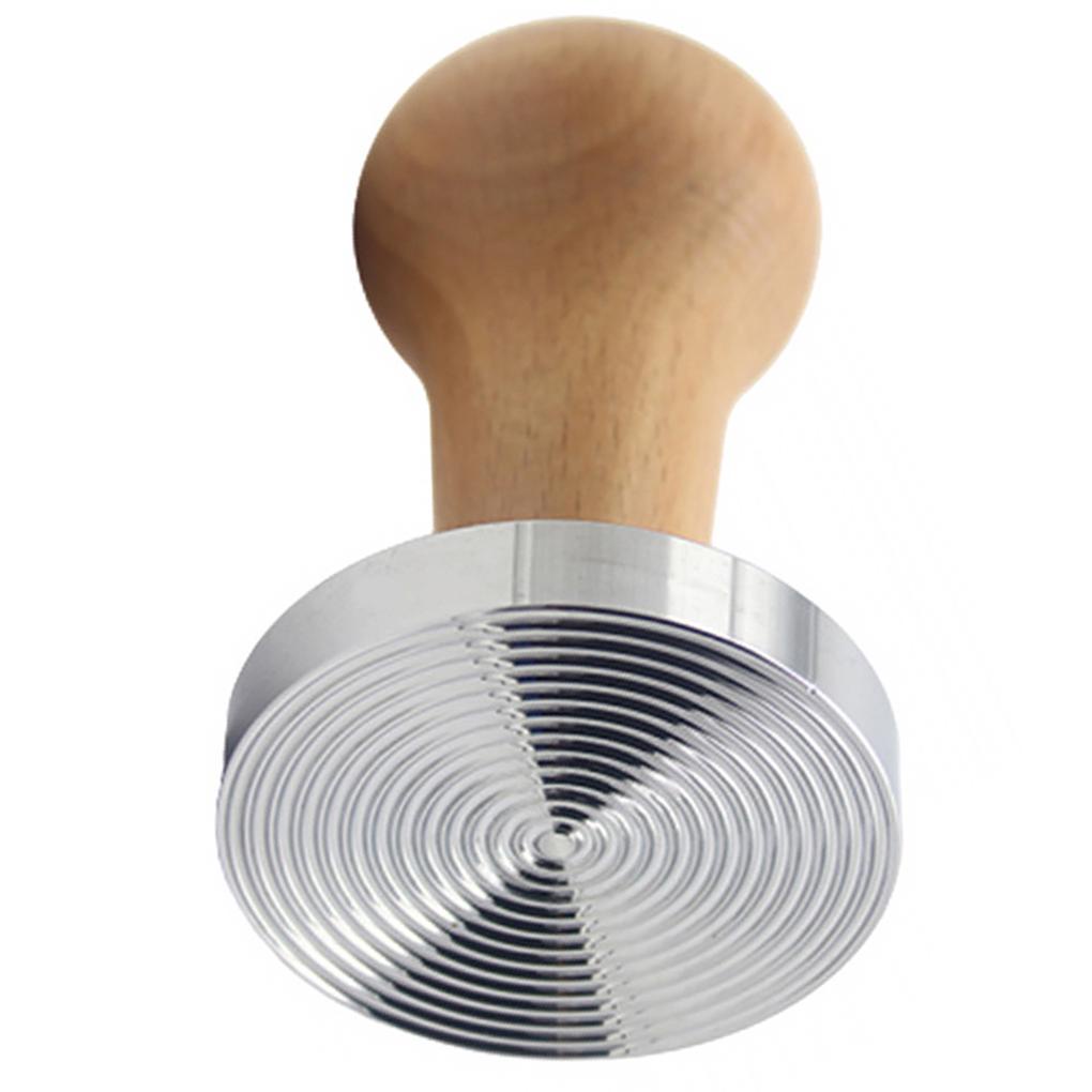 Dụng Cụ Ép Bột Cà Phê Bằng Thép Không Gỉ Tay Cầm Bằng Gỗ