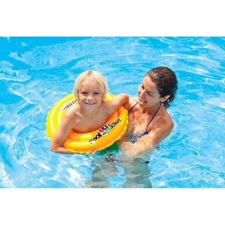 Phao tập bơi Intex cho bé, 2 vòng màu sắc cho bé thích thú bơi
