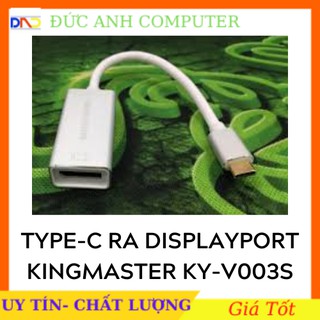 CÁP CHUYỂN TYPE-C RA MINI DISPLAYPORT KINGMASTER KY-V003S