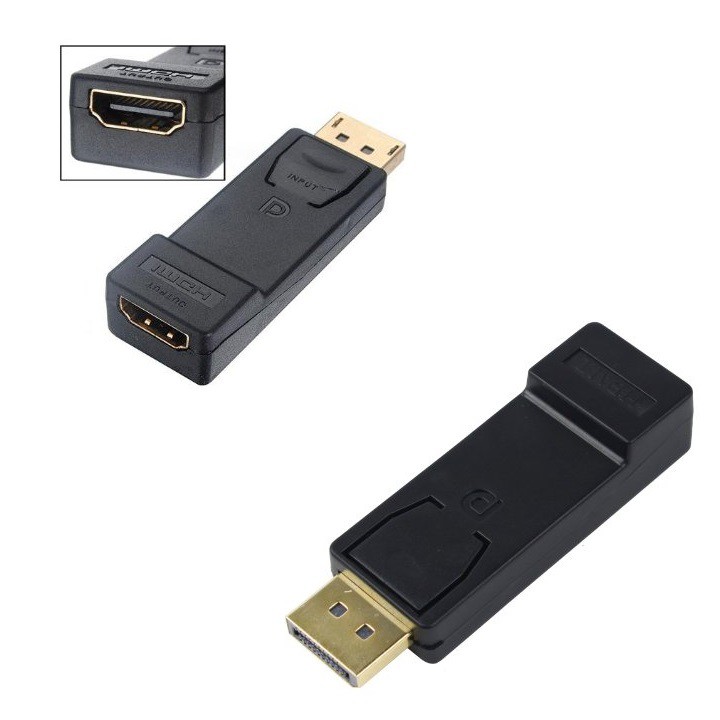 Đầu chuyển tín hiệu Display Port sang HDMI - Displayport to HDMI converter - DP Male to HDMI Female