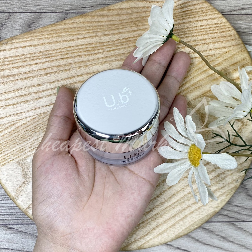 [Chính hãng] Kem nền che khuyết điểm dạng hủ Cream Foundation U2B