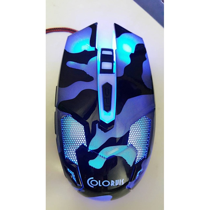 Chuột chuyên game led có dây Colorvis gaming pro C69 - chính hãng