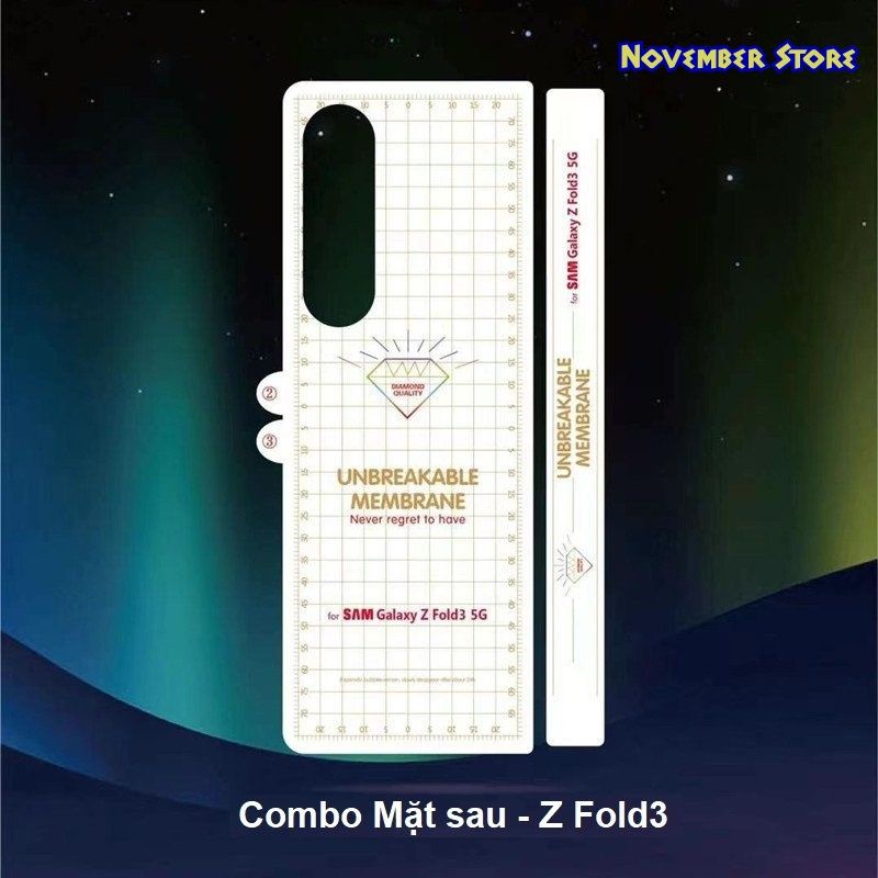 MIẾNG DÁN PPF TRONG SUỐT CHO SAMSUNG GALAXY Z Fold 5 , Z flip 5 ,Z FOLD 4 , Z FOLD 3, Z FLIP 3, Z Flip 4