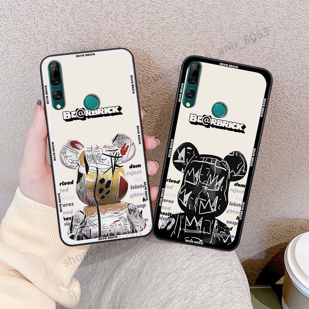 Ốp Huawei Y9 2019 / Y9 Prime 2019 be@r brick mars thời trang, ốp lưng điện thoại viền dẻo siêu chất