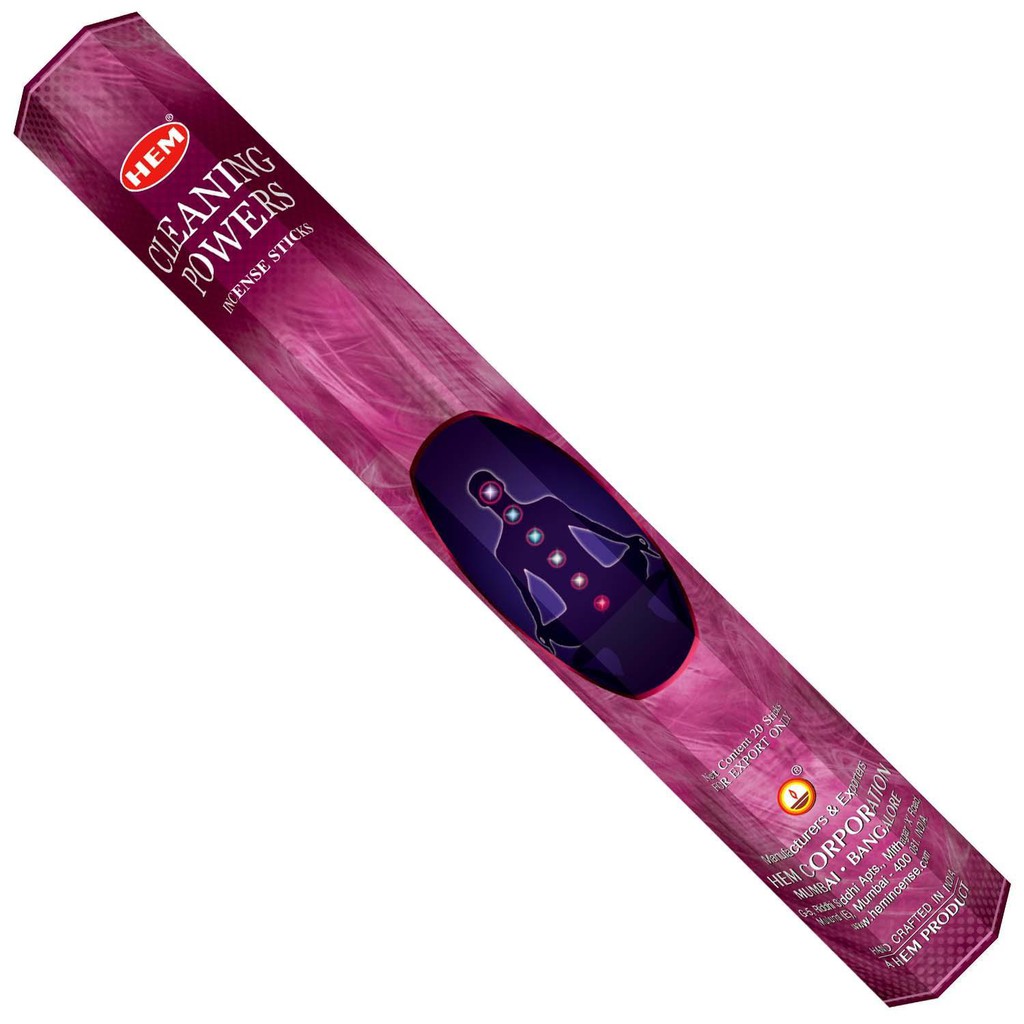 Thanh hương HEM CLEANING POWERS - Dọn sạch, sắp xếp lại năng lượng - THẢO MỘC XÔNG NHÀ