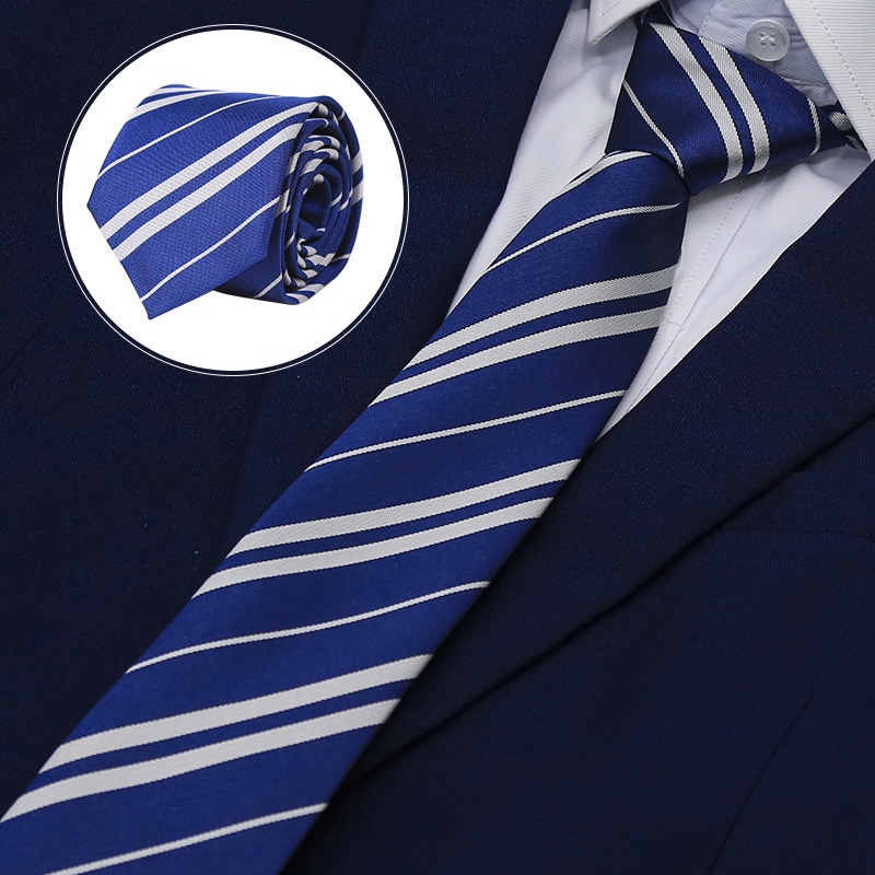 Cà Vạt Họa Tiết Kẻ Sọc Hóa Trang Harry Potter Cho Nam