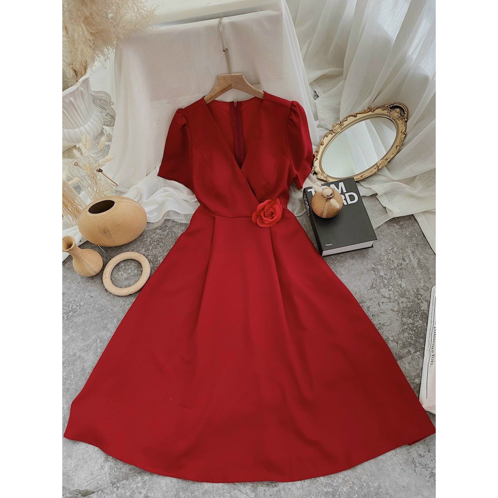 Váy trắng dự tiệc siêu xinh✅HÀNG CHUẨN LOẠI 1✅đầm mặc đi đám cưới sang trọng,dạo phố,du lịch -min house clothing | BigBuy360 - bigbuy360.vn