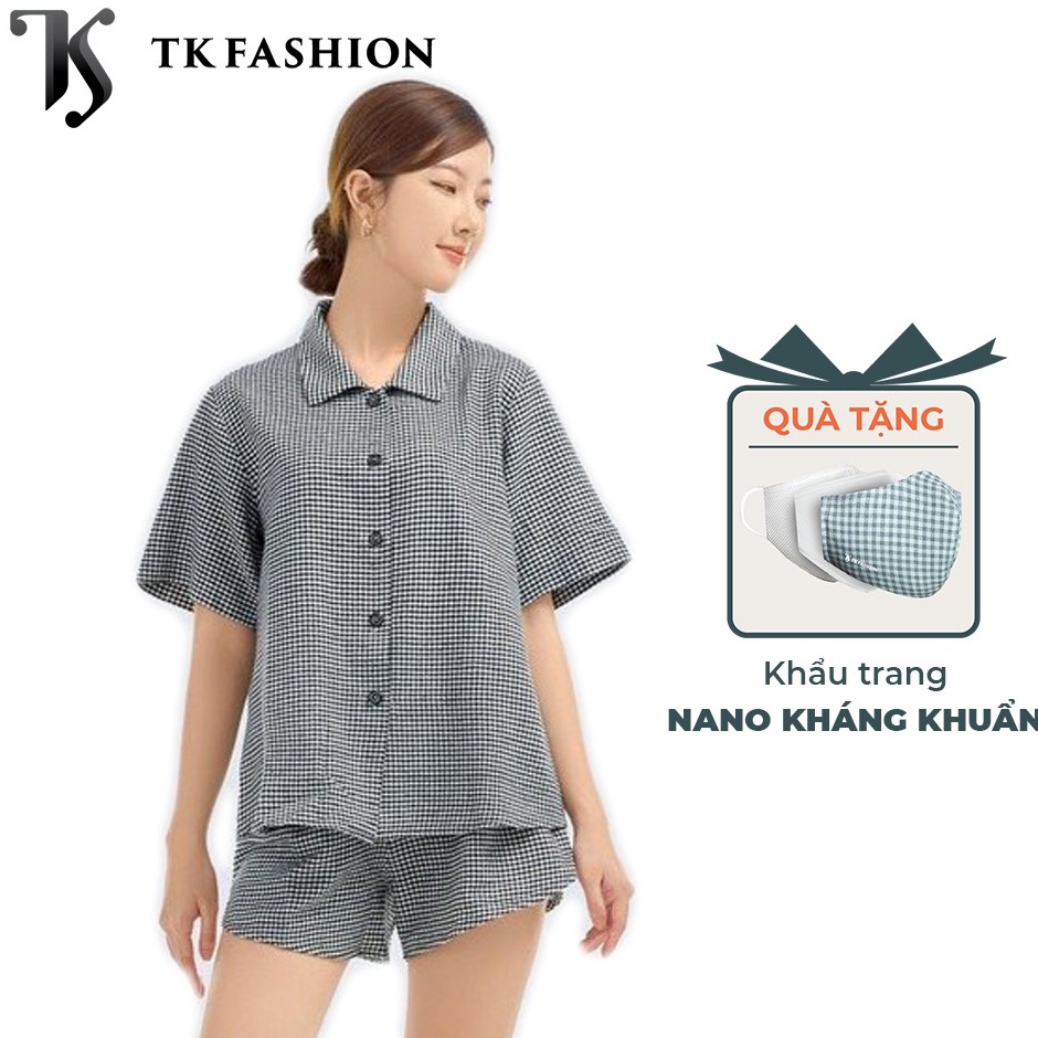 Bộ đồ ngủ nữ Pijama mặc nhà TKFASHION BD03