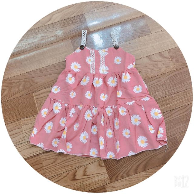 Váy hoa cúc cho bé từ 10-15kg