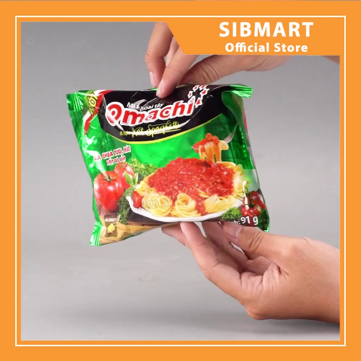 [ MÓN NGON MỖI NGÀY ] Mì Omachi trộn Spagetty 91g - Sinmart Official Store - SX0005