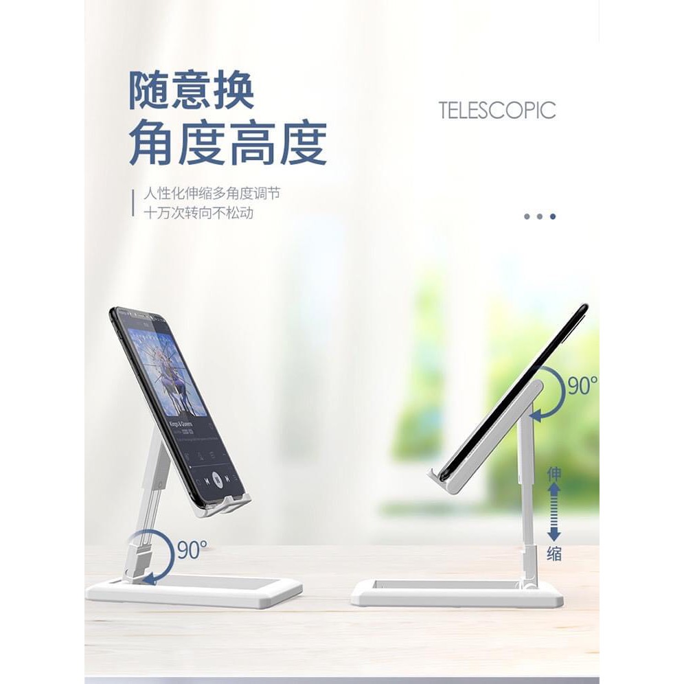 [GIÁ ĐỠ] Kệ điện thoại, iPad để bàn có thể gập gọn, chống tê mỏi tay | BigBuy360 - bigbuy360.vn