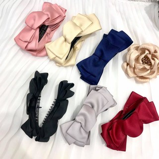 Cặp dọc phồng tóc nơ cao cấp