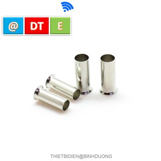 ĐẦU COSE PIN RỖNG TRẦN CHO DÂY TỪ 1.0mm2 - 10mm2, Giá cho 100 cái/ Bịch