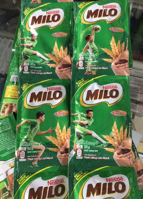 Thức Uống Lúa Mạch Milo Dây 10 Gói x 22G