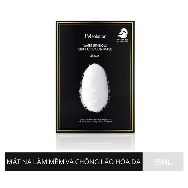 Mặt Nạ Dưỡng Da Vỏ Đen lẻ JM Solution Mix (Honey, Ringer, Hyaluronic, Ampoule vita, Silky cocoon, Avocado, Ringer amino)