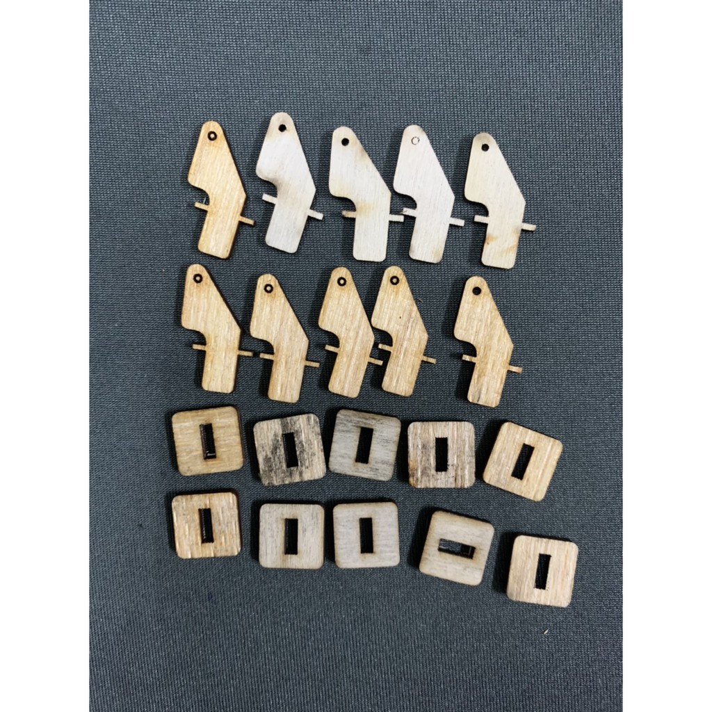 Horn Gỗ (10pcs/set)