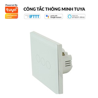 Công tắc thông minh 3 nút Tuya EU White