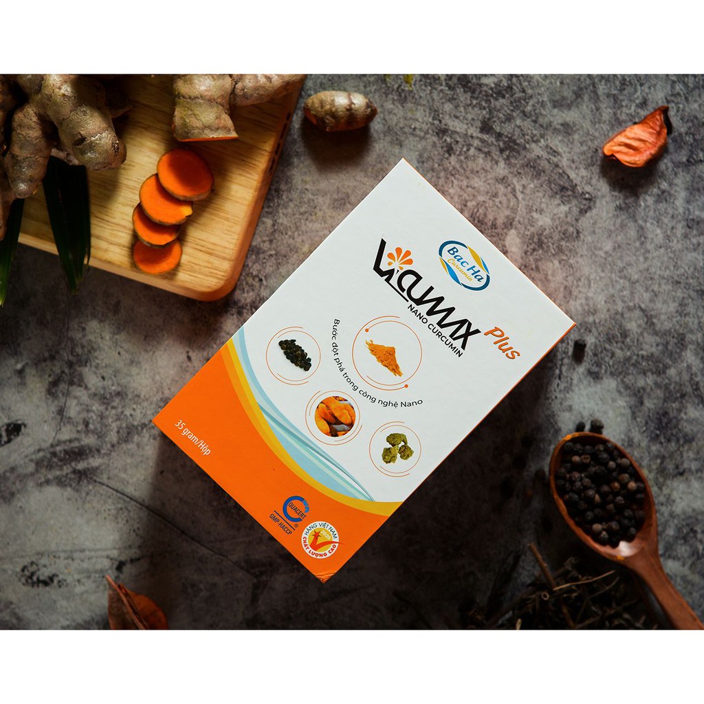 Vi-cumax Plus Nano curcumin hộp 35 gam (nano nghệ tam thất tiêu đen)