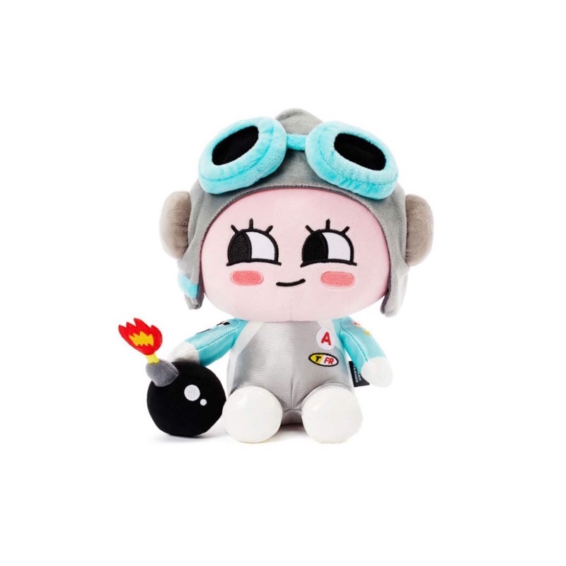 Gấu bông rian đào thỏ tay đua xe chiến thắng chính hãng