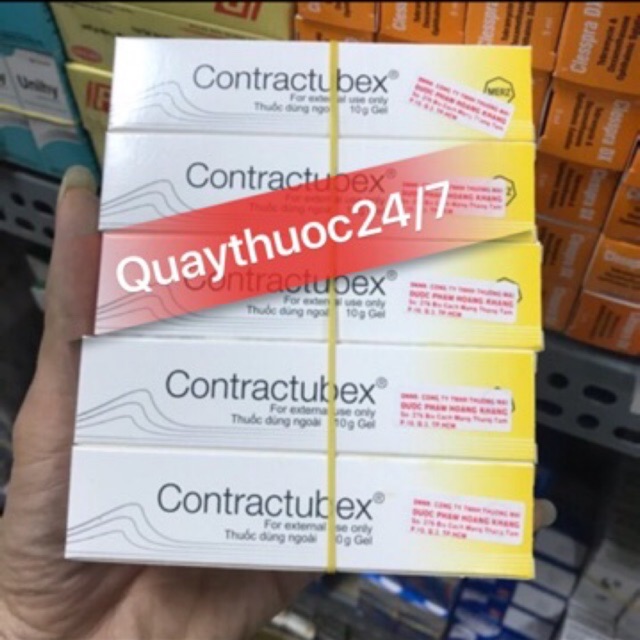 KEM HỖ TRỢ NGỪA SẸO CONTRACTUBEX (10gr-50gr