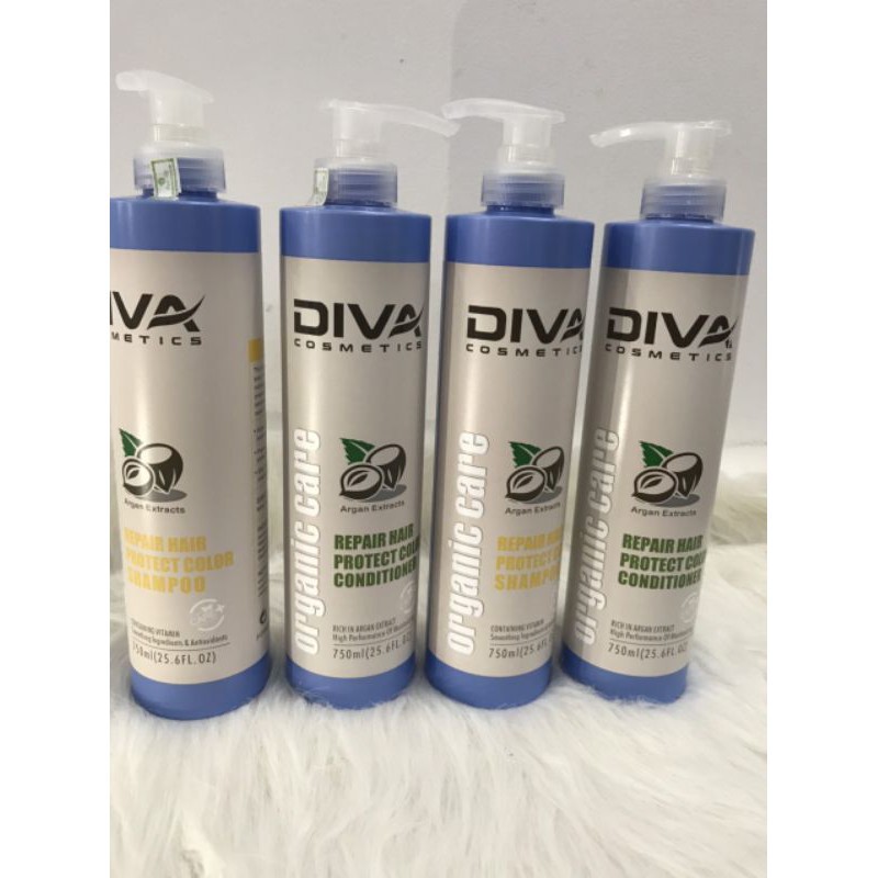 CẶP DẦU GỘI XẢ DIVA CHÍNH HÃNG XUÂN THÌ PHỤC HỒI VÀ BẢO VỆ MÀU NHUỘM